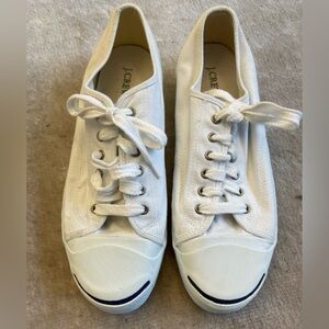J. Crew White Sneakers